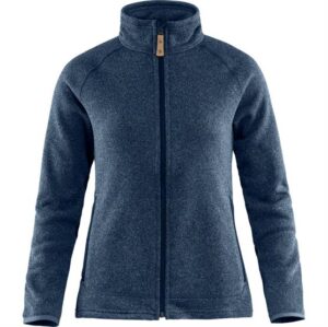 Fjällräven Ãvik Fleece Zip Sweater Womens, Navy
